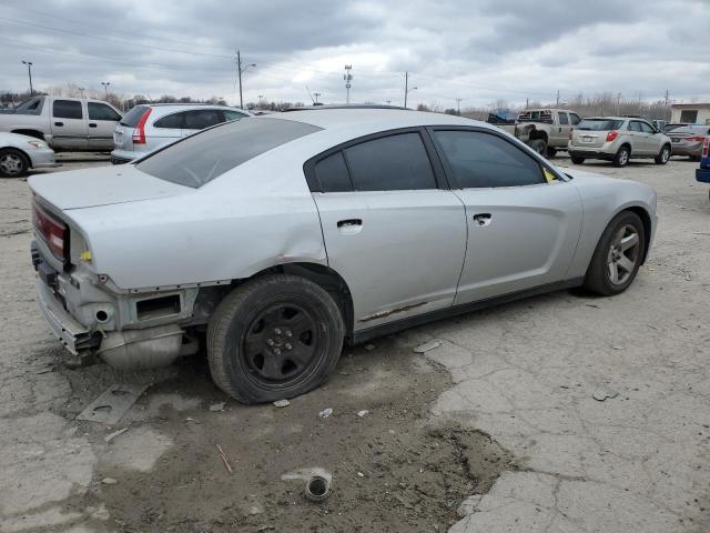 2C3CDXAG7EH346561 - 2014 DODGE CHARGER POLICE GRAY photo 3