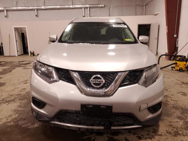 5N1AT2MV6FC821300 - 2015 NISSAN ROGUE S SILVER photo 5