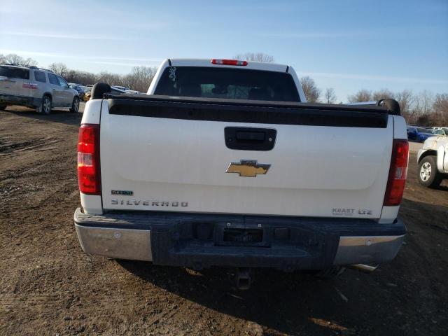 3GCPKTE39BG321126 - 2011 CHEVROLET SILVERADO K1500 LTZ WHITE photo 6