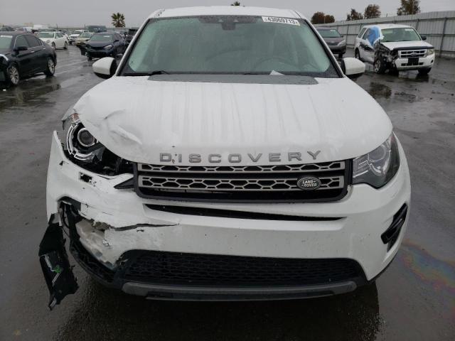 SALCP2BG8GH549982 - 2016 LAND ROVER DISCOVERY SE WHITE photo 5