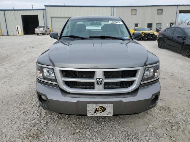 1D7RW3GP9BS679483 - 2011 DODGE DAKOTA SLT GRAY photo 5