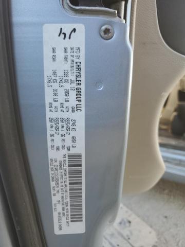 2C4RC1CG1DR509670 - 2013 CHRYSLER TOWN & COU TOURING L BLUE photo 13