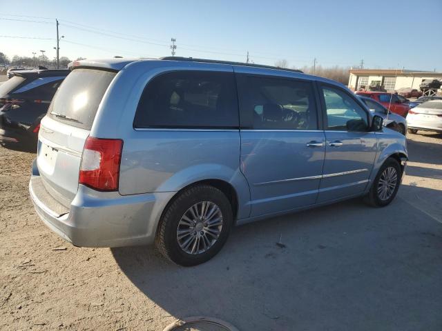 2C4RC1CG1DR509670 - 2013 CHRYSLER TOWN & COU TOURING L BLUE photo 3