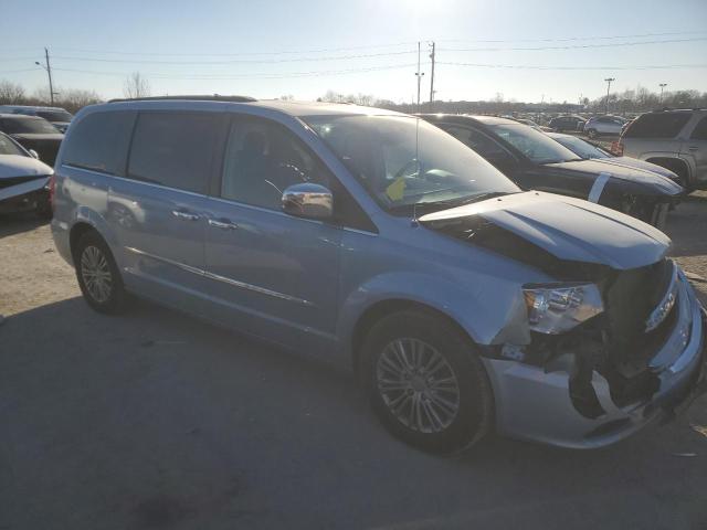 2C4RC1CG1DR509670 - 2013 CHRYSLER TOWN & COU TOURING L BLUE photo 4