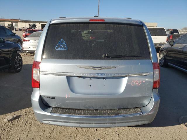 2C4RC1CG1DR509670 - 2013 CHRYSLER TOWN & COU TOURING L BLUE photo 6