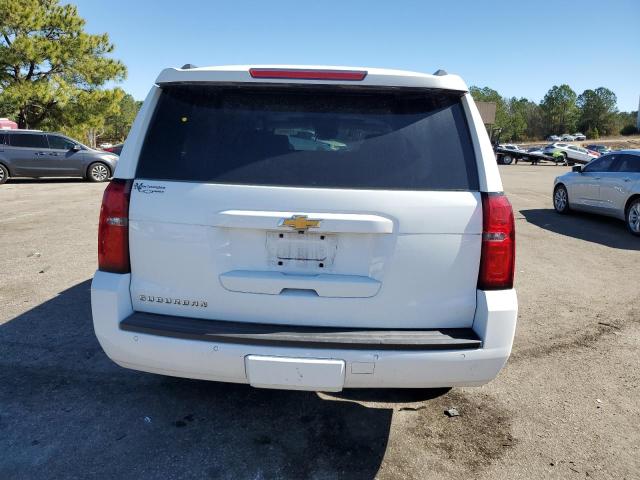 1GNSCHKC9JR218688 - 2018 CHEVROLET SUBURBAN C1500 LT WHITE photo 6