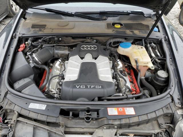 WAUKGAFB8AN063397 - 2010 AUDI A6 PRESTIGE BLACK photo 11