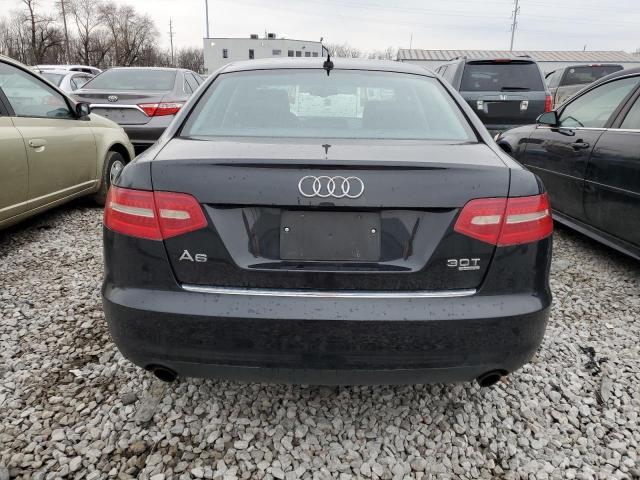 WAUKGAFB8AN063397 - 2010 AUDI A6 PRESTIGE BLACK photo 6