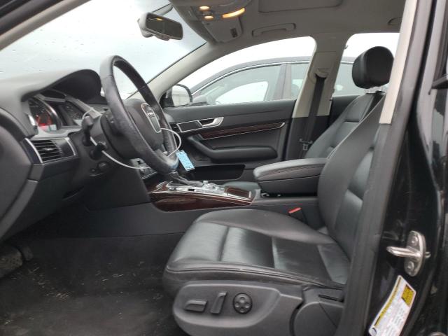 WAUKGAFB8AN063397 - 2010 AUDI A6 PRESTIGE BLACK photo 7