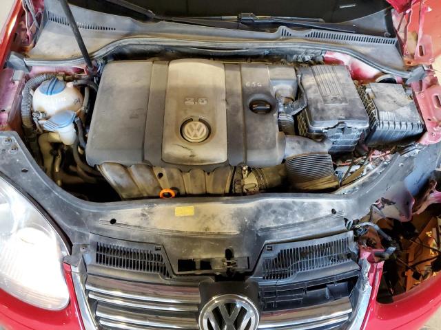 3VWGF71K47M054735 - 2007 VOLKSWAGEN JETTA RED photo 11