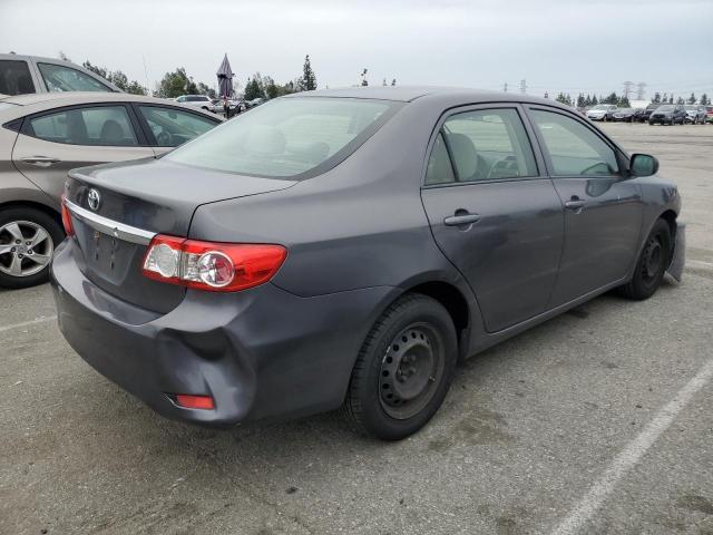 JTDBU4EE5DJ116657 - 2013 TOYOTA COROLLA BASE CHARCOAL photo 3