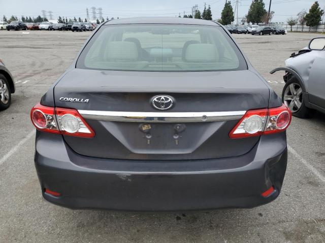 JTDBU4EE5DJ116657 - 2013 TOYOTA COROLLA BASE CHARCOAL photo 6