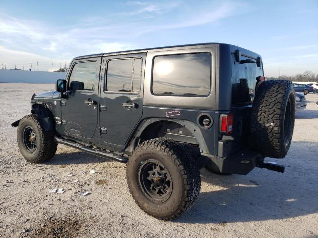 1C4BJWDGXJL912148 - 2018 JEEP WRANGLER U SPORT GRAY photo 2