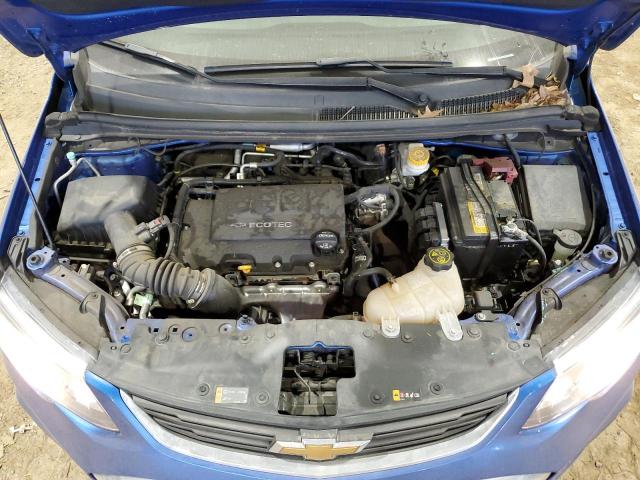 1G1JD5SB8L4107873 - 2020 CHEVROLET SONIC LT BLUE photo 11