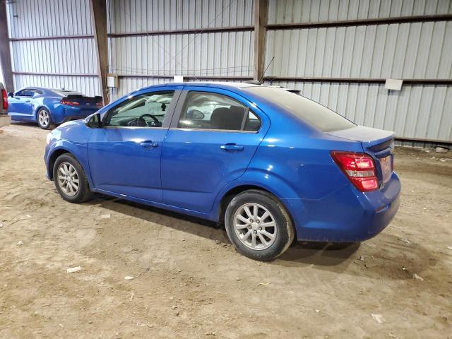 1G1JD5SB8L4107873 - 2020 CHEVROLET SONIC LT BLUE photo 2