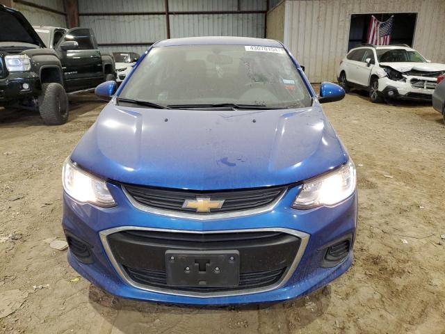 1G1JD5SB8L4107873 - 2020 CHEVROLET SONIC LT BLUE photo 5