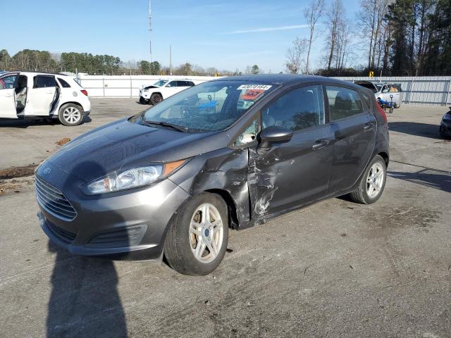 3FADP4EJ1KM112740 - 2019 FORD FIESTA SE GRAY photo 1