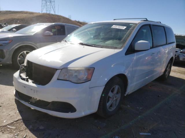 2C4RDGCG2DR553760 - 2013 DODGE GRAND CARA WHITE photo 1