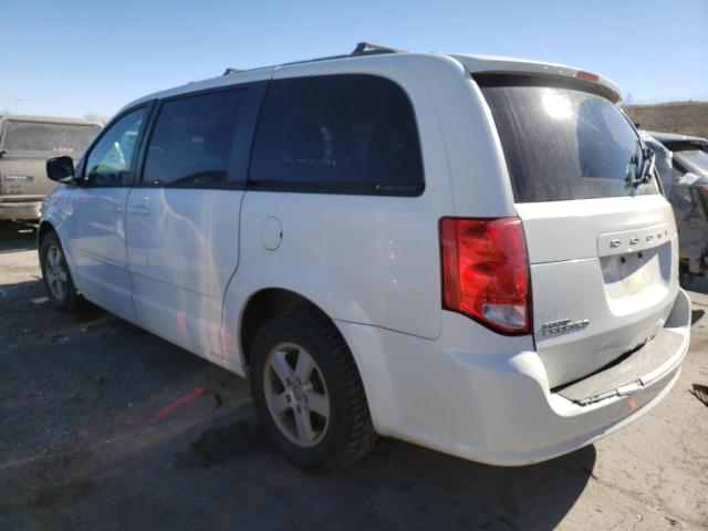 2C4RDGCG2DR553760 - 2013 DODGE GRAND CARA WHITE photo 2