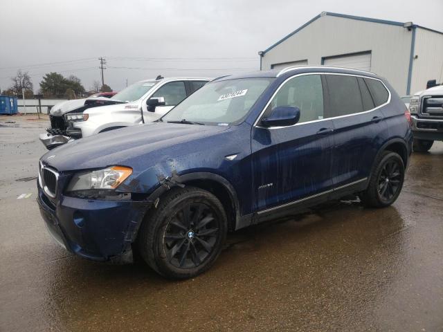 5UXWX9C52D0A13342 - 2013 BMW X3 XDRIVE28I BLUE photo 1