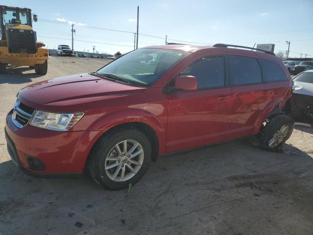 3C4PDCBB7JT196672 - 2018 DODGE JOURNEY SXT RED photo 1