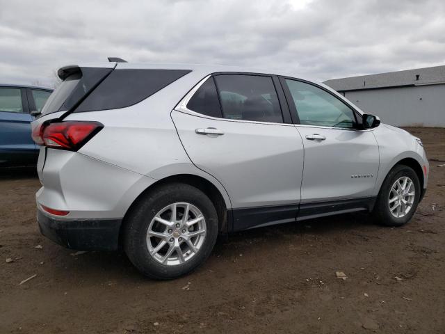 3GNAXKEV1NL101422 - 2022 CHEVROLET EQUINOX LT SILVER photo 3