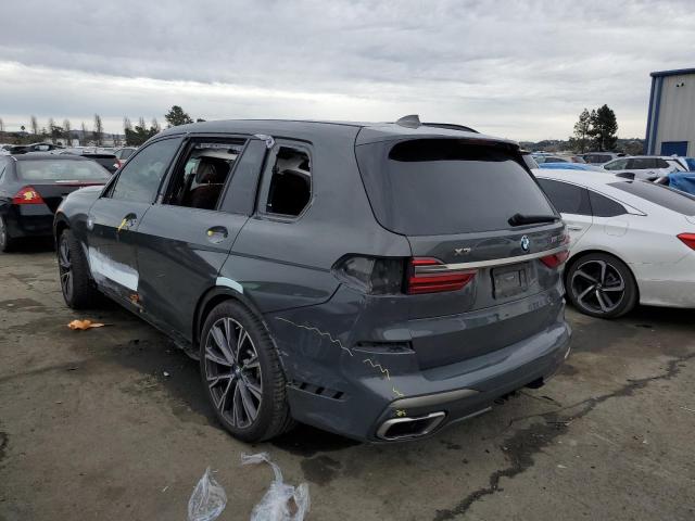 5UXCX6C06N9J33080 - 2022 BMW X7 M50I GRAY photo 2