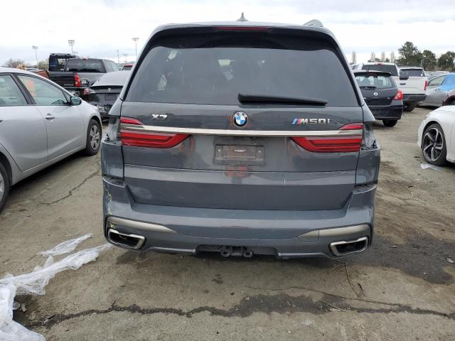 5UXCX6C06N9J33080 - 2022 BMW X7 M50I GRAY photo 6