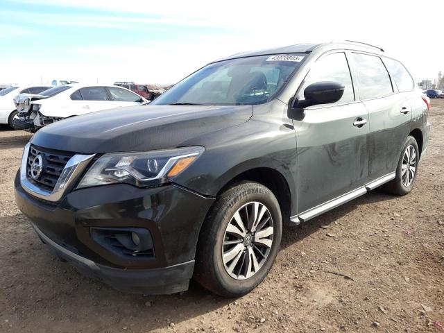 5N1DR2MN4HC607632 - 2017 NISSAN PATHFINDER S BROWN photo 1