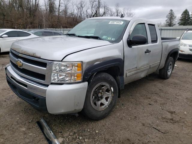 1GCSKSEA4AZ210467 - 2010 CHEVROLET SILVER1500 K1500 LT GRAY photo 1