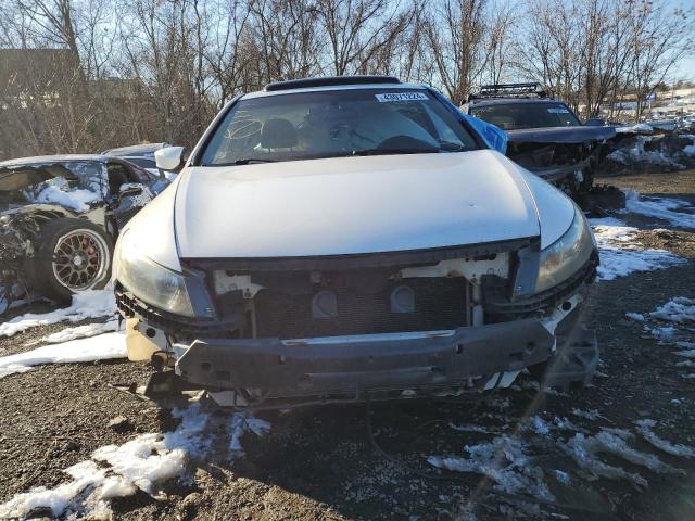 1HGCS12859A003596 - 2009 HONDA ACCORD EXL WHITE photo 5