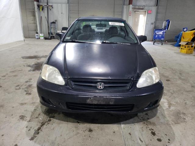 1HGEJ6225YL020759 - 2000 HONDA CIVIC DX BLACK photo 5