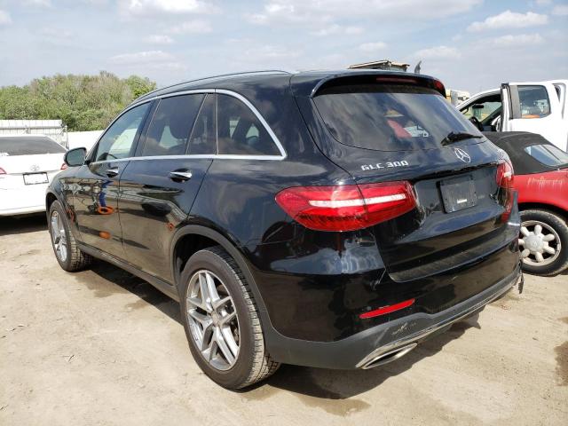 WDC0G4KB6GF110392 - 2016 MERCEDES-BENZ GLC 300 4MATIC BLACK photo 2