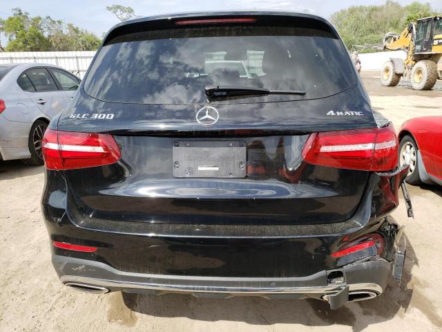 WDC0G4KB6GF110392 - 2016 MERCEDES-BENZ GLC 300 4MATIC BLACK photo 6