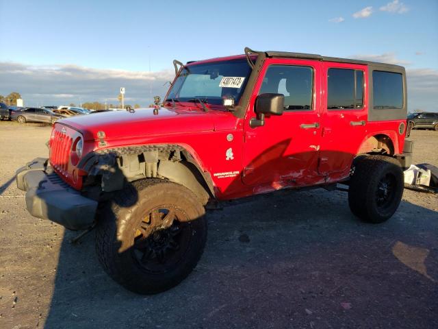 1J4HA3H19BL534298 - 2011 JEEP WRANGLER U SPORT წითელი ფოტო 1
