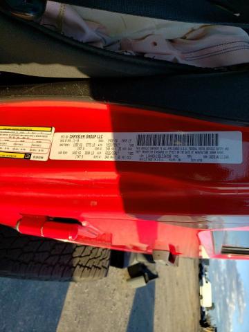 1J4HA3H19BL534298 - 2011 JEEP WRANGLER U SPORT წითელი ფოტო 14