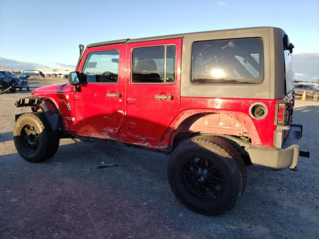 1J4HA3H19BL534298 - 2011 JEEP WRANGLER U SPORT წითელი ფოტო 2
