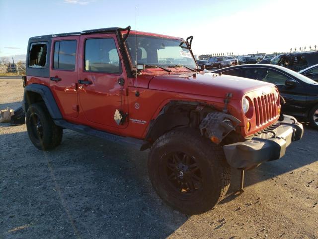 1J4HA3H19BL534298 - 2011 JEEP WRANGLER U SPORT წითელი ფოტო 4