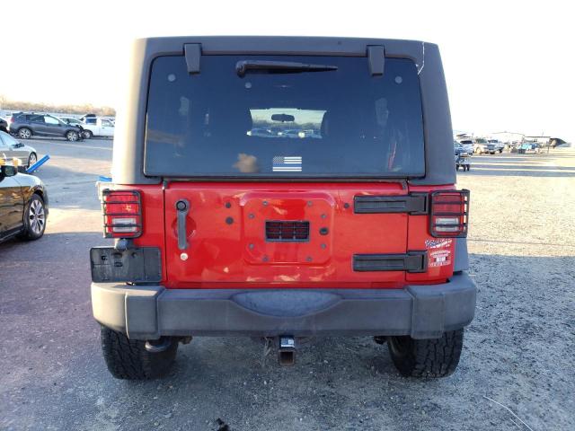 1J4HA3H19BL534298 - 2011 JEEP WRANGLER U SPORT წითელი ფოტო 6