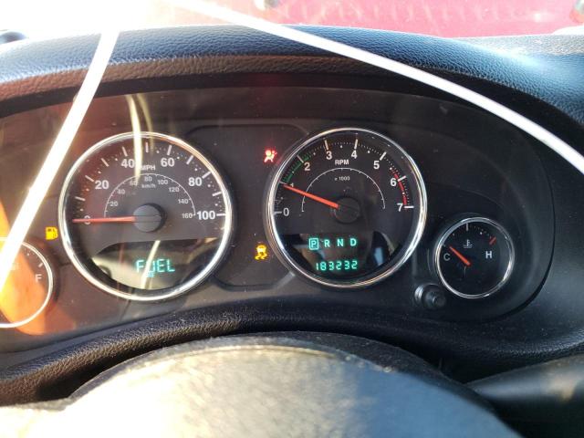 1J4HA3H19BL534298 - 2011 JEEP WRANGLER U SPORT წითელი ფოტო 9