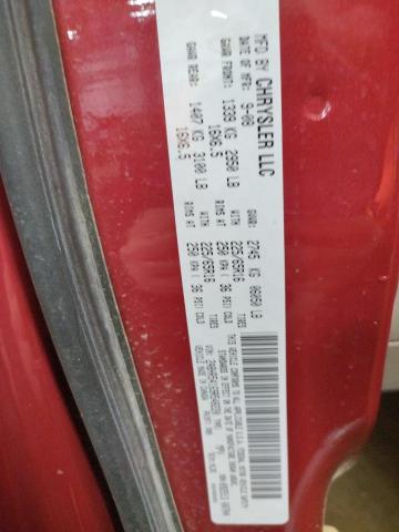 2A8HR54169R548220 - 2009 CHRYSLER TOWN & COU TOURING წითელი ფოტო 13