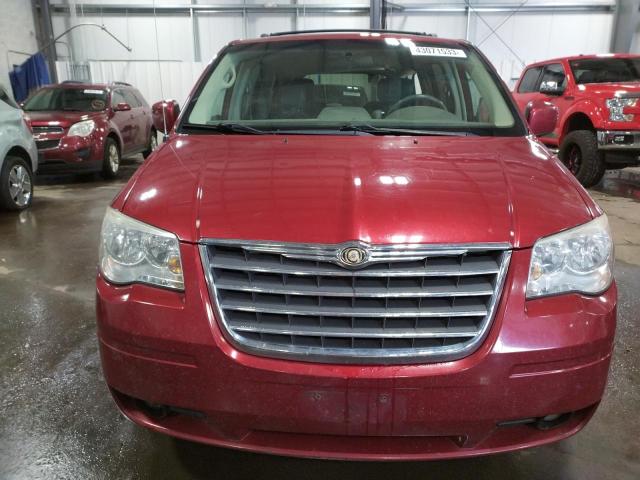2A8HR54169R548220 - 2009 CHRYSLER TOWN & COU TOURING წითელი ფოტო 5