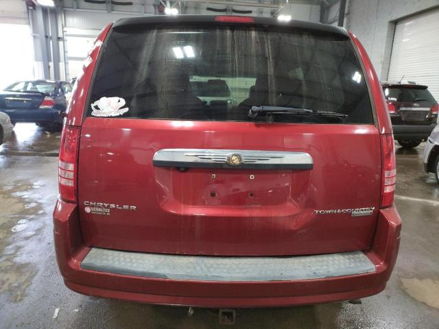 2A8HR54169R548220 - 2009 CHRYSLER TOWN & COU TOURING წითელი ფოტო 6