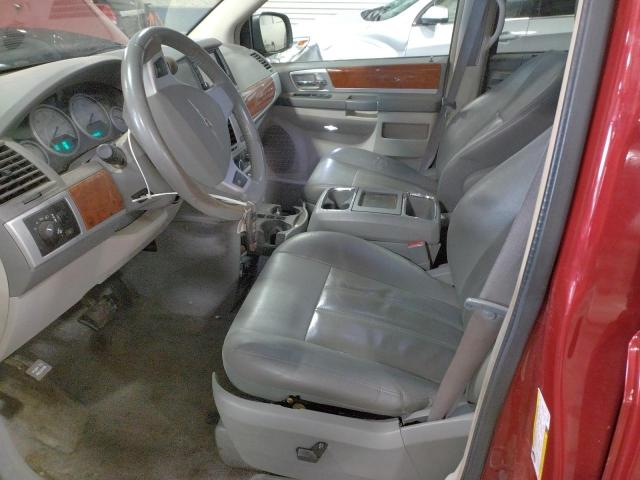 2A8HR54169R548220 - 2009 CHRYSLER TOWN & COU TOURING წითელი ფოტო 7