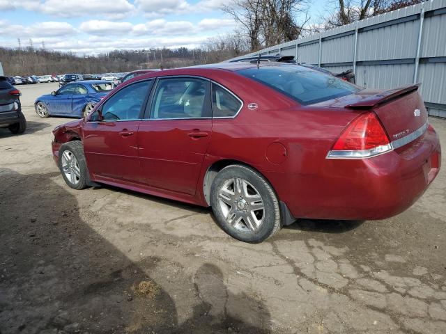 2G1WB5EK3B1205694 - 2011 CHEVROLET IMPALA LT BURGUNDY photo 2