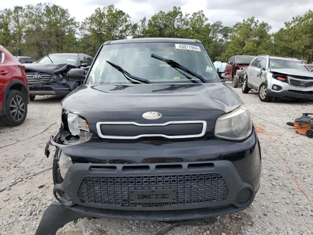 KNDJN2A2XE7047701 - 2014 KIA SOUL BLACK photo 5