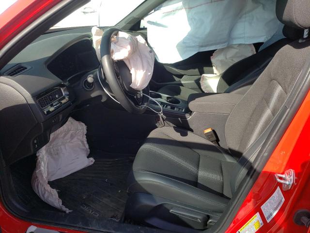 2HGFE2F51NH568532 - 2022 HONDA CIVIC SPORT 红色 照片 7