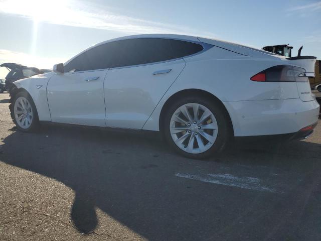 5YJSA1E11FF114290 - 2015 TESLA MODEL S WHITE photo 2