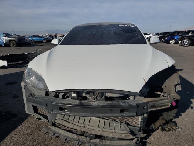 5YJSA1E11FF114290 - 2015 TESLA MODEL S WHITE photo 5