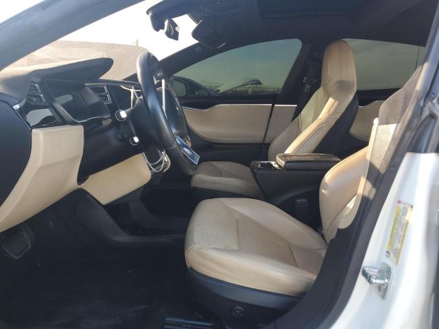 5YJSA1E11FF114290 - 2015 TESLA MODEL S WHITE photo 7